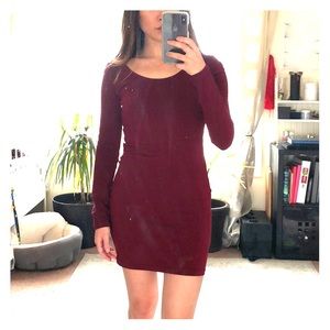 Forever 21 Bodycon Red Dress.